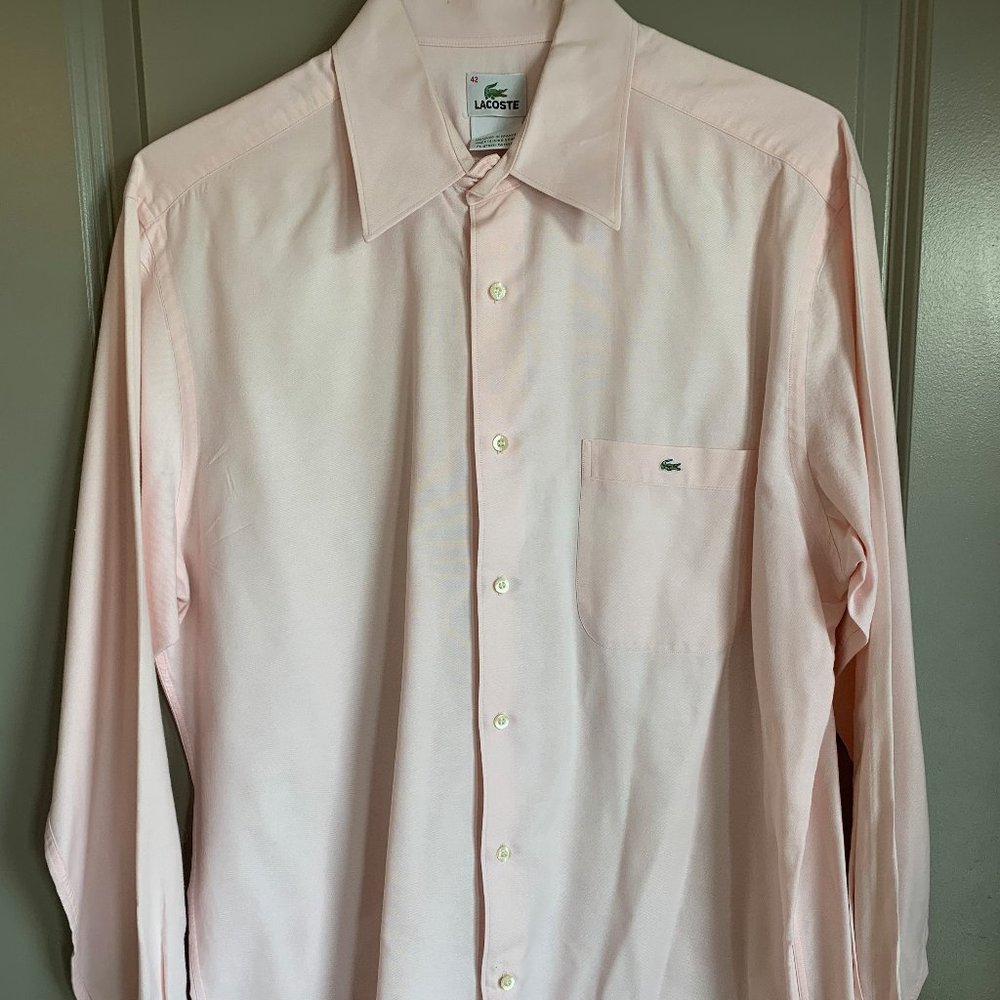 Lacoste Men's Button Down Dress Shirt